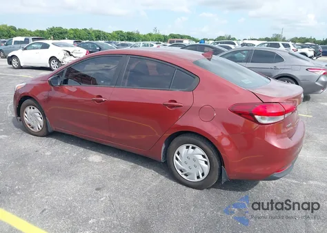 2017 Kia Forte Lx из США, поврежденный, VIN 3KPFK4A74HE121575